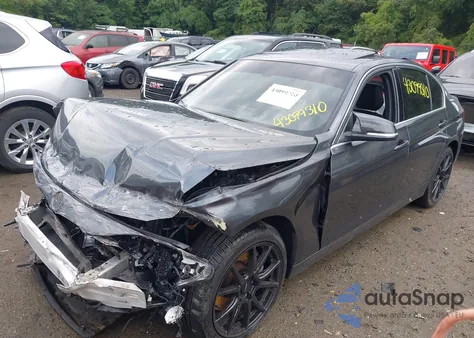 2017 BMW 340I xDrive из США, поврежденный, VIN WBA8B7C3XHA189982